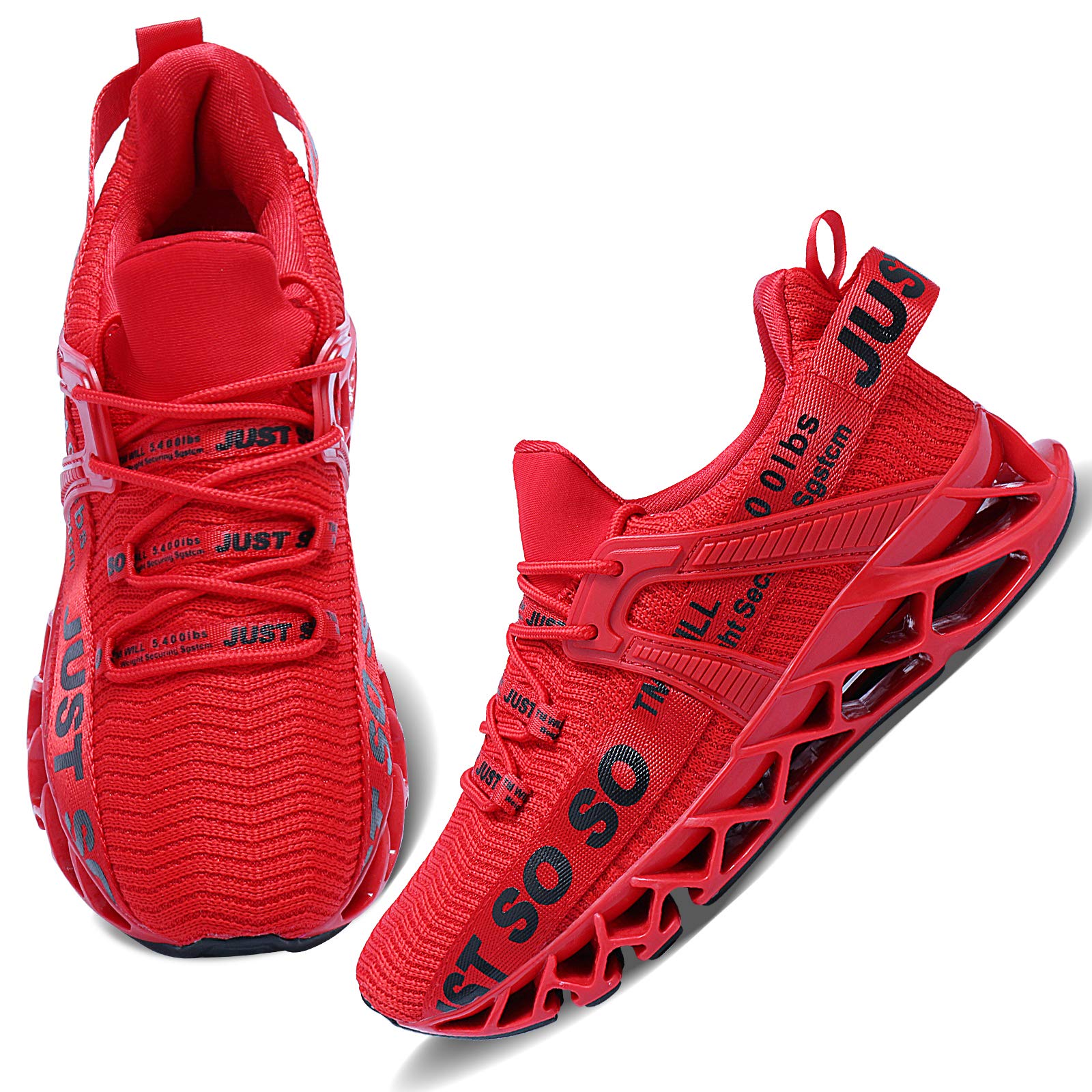 COKAFIL Men's Running Shoes - Lightweight Walking Athletic Tennis Shoes for Men with Blade Traction - Perfect for Jogging, Gym Workouts & Casual Wear