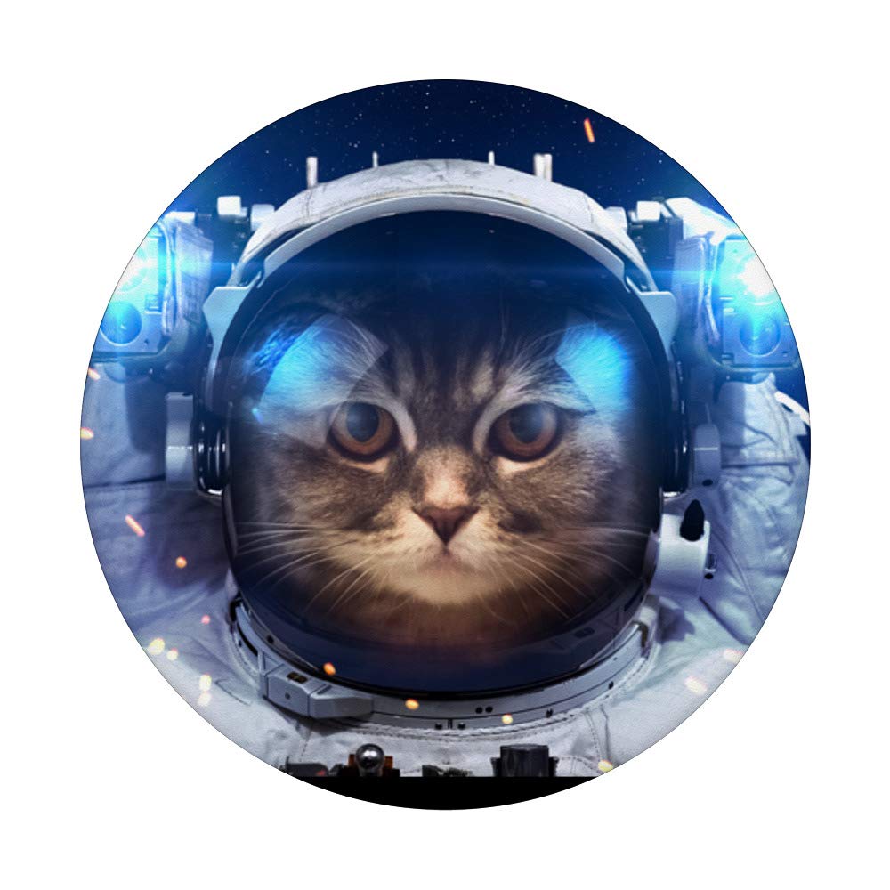 Funny Astronaut Cat Phone Case - Cute Space Kitty Gift for iPhone & Samsung - Perfect for Cat Lovers & Sci-Fi Fans