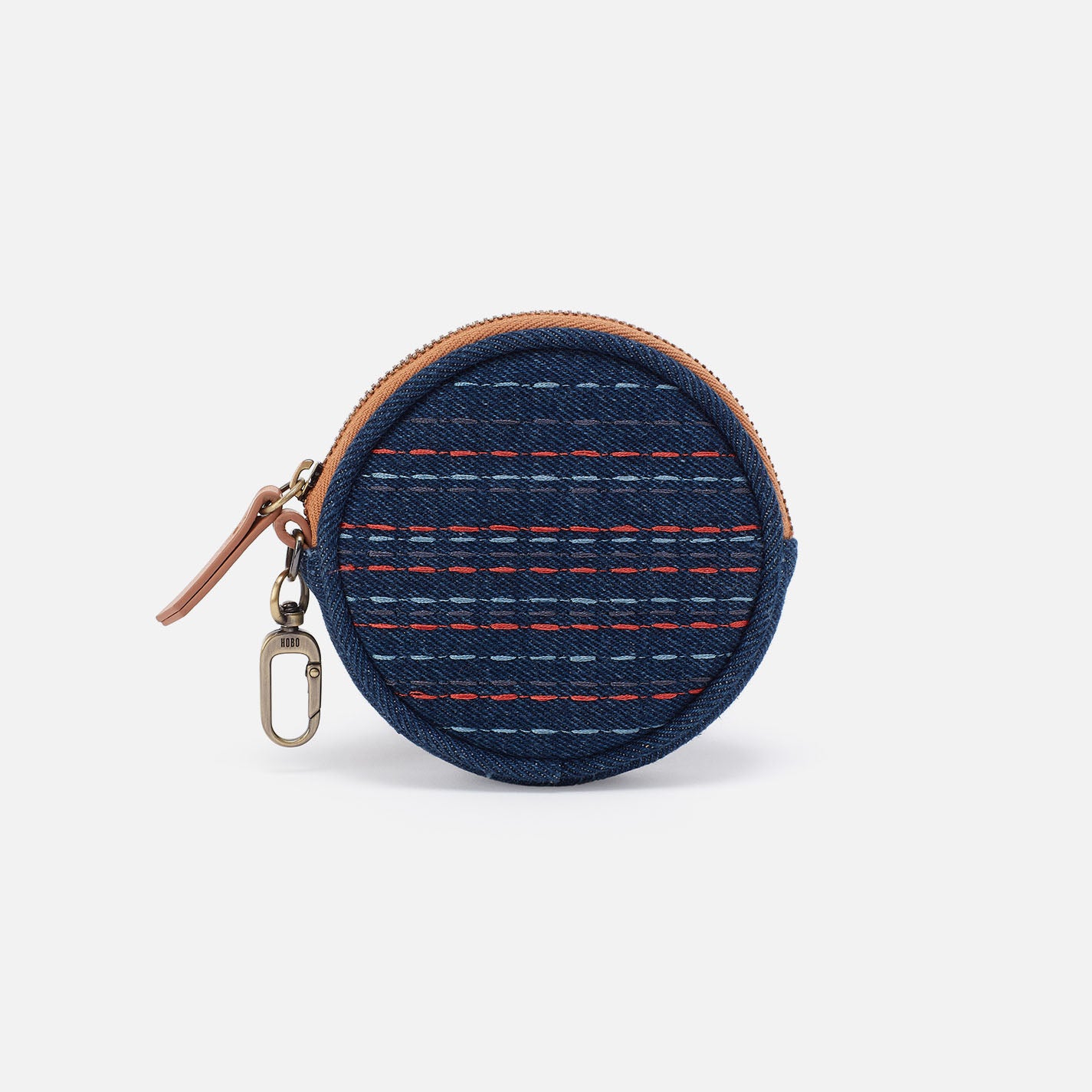 Revolve Small Denim Bag Charm - Dark Wash Blue Jeans Fabric Accessory for Handbags, Backpacks, and Keychains | Perfect for Everyday Use, Gifts, and Fashion Styling