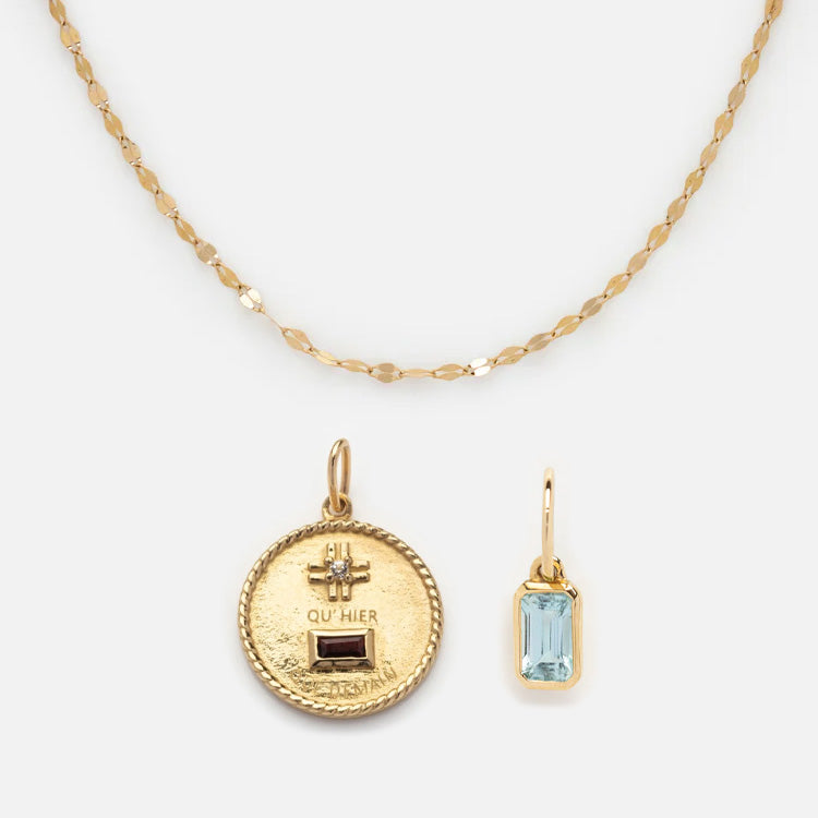 Solid Gold Personalized Gift Set for Anniversary, Birthday & Wedding - Engraved Jewelry & Keepsake Box - Perfect for Her, Him & Couples