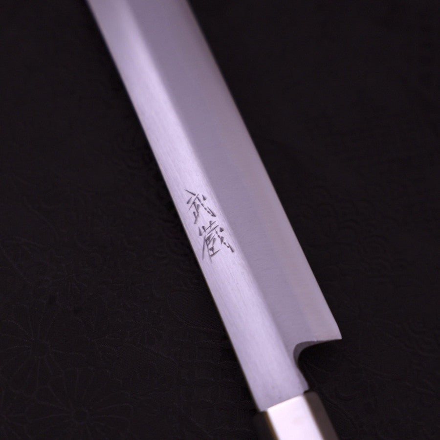 Premium Takohiki Sushi Knife - White Steel #1 Blade, 300mm with Walnut Handle - Perfect for Sushi Chefs & Japanese Cuisine Lovers