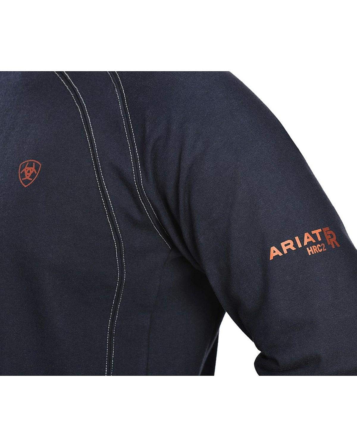 ARIAT Men's Big and Tall FR Work Crew T-Shirt - Flame Resistant Cotton Shirt for Construction & Industrial Workers | Durable Workwear for Hot Environments