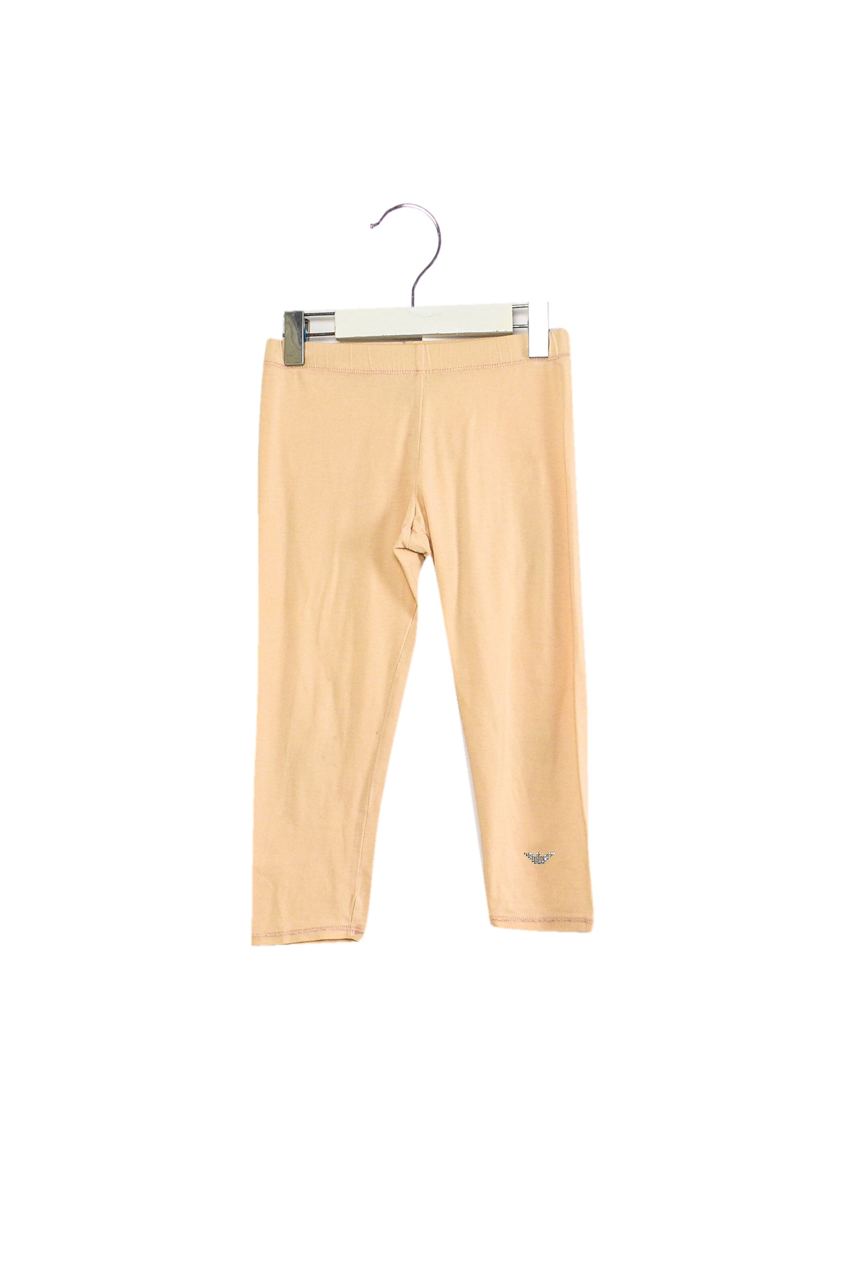 Armani Women's High-Waisted Leggings - Size 7Y - Stretchy & Comfortable Yoga Pants for Workouts, Running & Lounge Wear