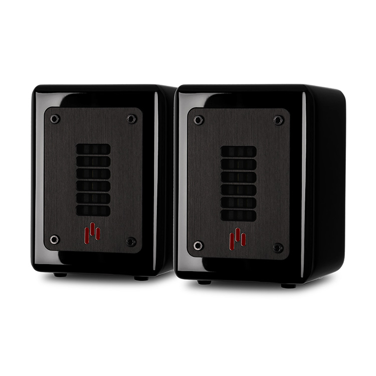 Aperion Audio MKII Planar Magnetic Ribbon Super Tweeter Speakers Pair - High Gloss Black Finish | Premium Home Audio System for Music & Theater