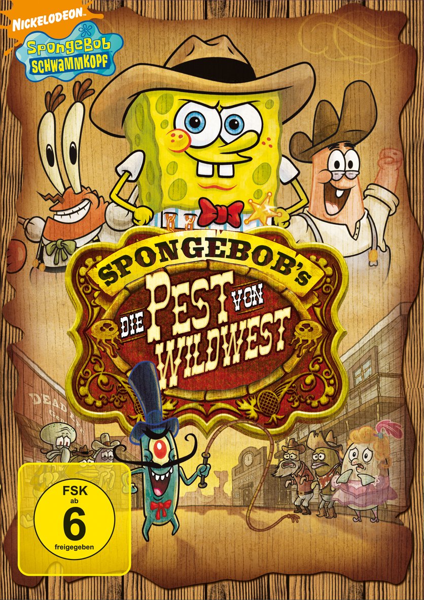SpongeBob SquarePants DVD - The Wild West Plague (German Import) | Kids Cartoon Movie Collection | Perfect for Family Movie Nights & Birthday Gifts