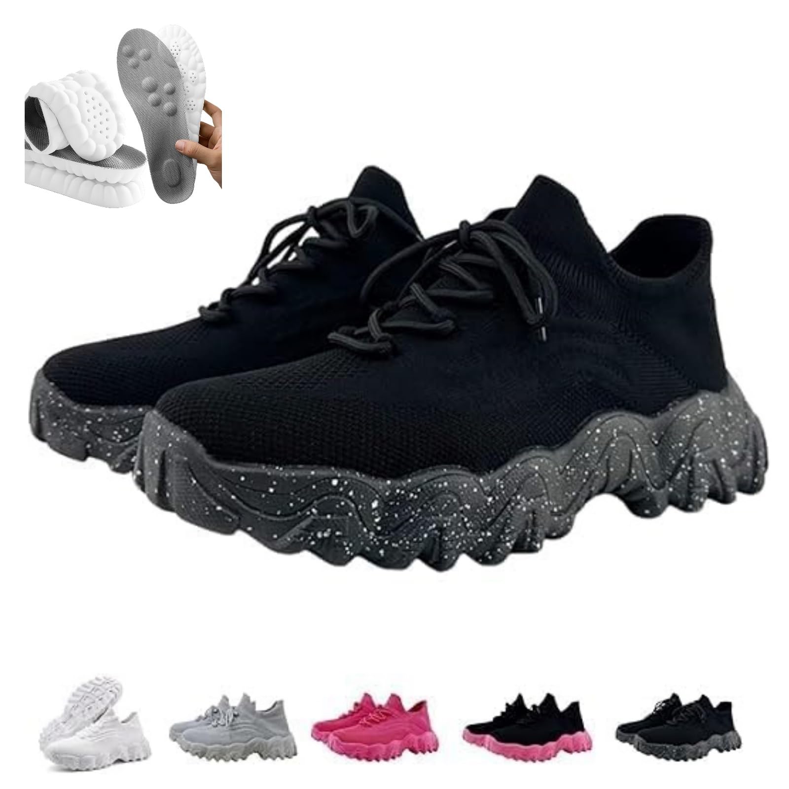 Ortho Pro Women's Orthopedic Walking Sneakers - Comfortable Mesh Tennis Shoes for Nurses, Healthcare Workers & All-Day Wear - Perfect for Work, Walking & Daily Activities