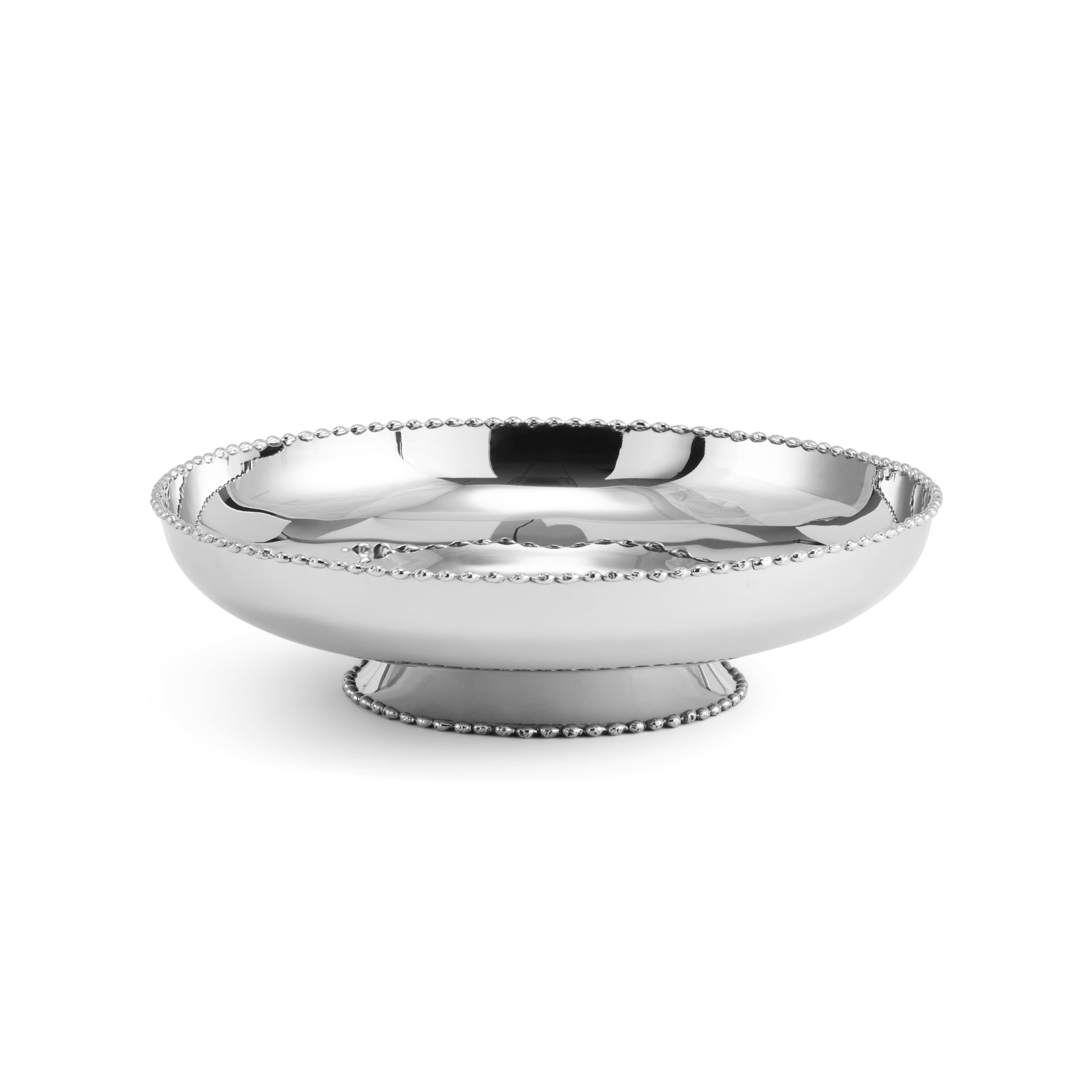 Molten Footed Platter - Elegant Serving Dish for Entertaining | Perfect for Dinner Parties, Weddings & Holiday Gatherings
