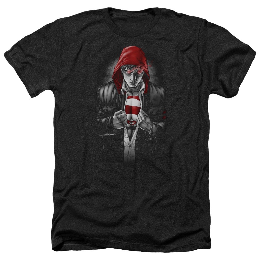 Superman Earth One Graphic T-Shirt - Unisex Adult Heather Tee for Men & Women | Casual Wear, Cosplay, Superhero Fan Gift