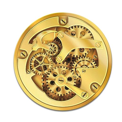Steampunk Watch Gears Gold
