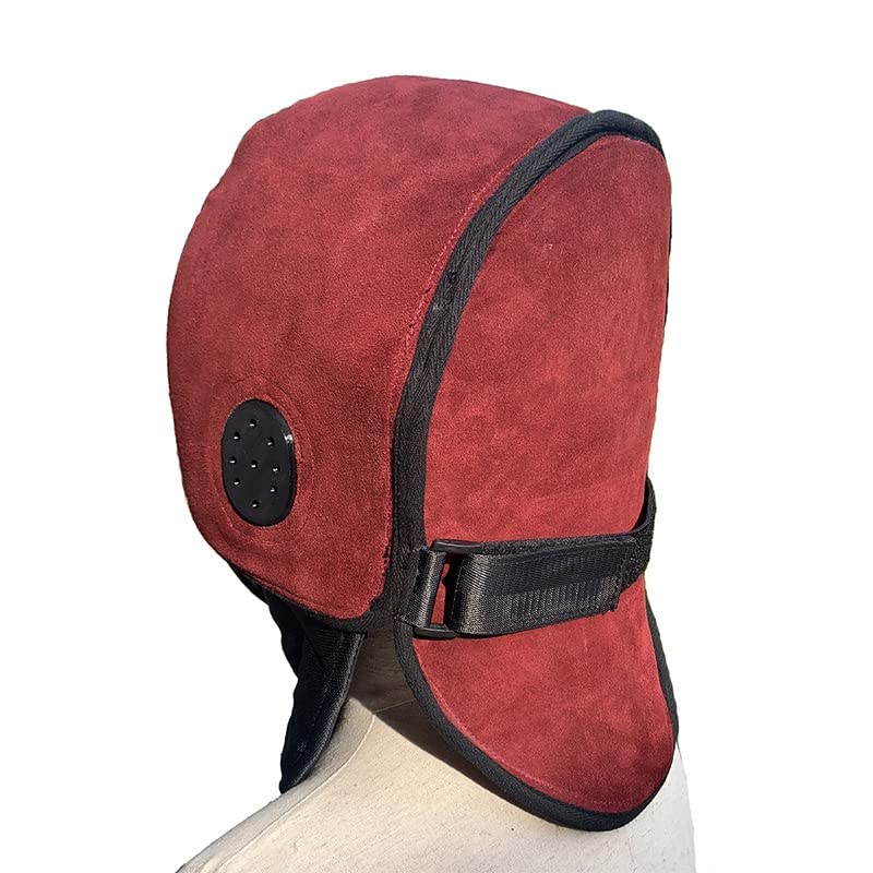 ASAki HEMA Fencing Mask Cover with Back Plate - Protective Gear for Historical European Martial Arts Training - Perfect for HEMA Sparring, Tournaments & Practice (Mask Not Included)