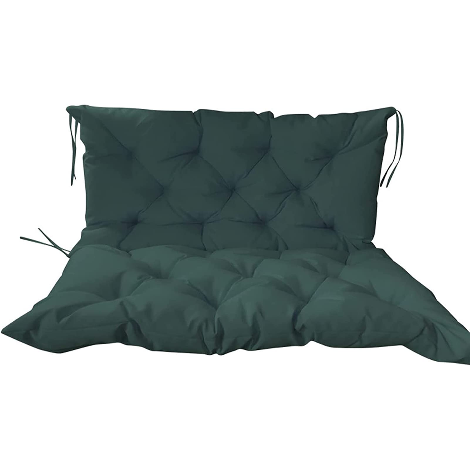 **59x39x4 Inch Waterproof Swing Replacement Cushions with Backrest – Durable Outdoor Bench Cushion for Patio, Garden, or Deck – Washable 2-3 Seater Furniture Pad for Comfort & Style**    *(Perfect for relaxing on your porch, garden swing, or outdoor seating area – weather-resistant and easy to clean!)*