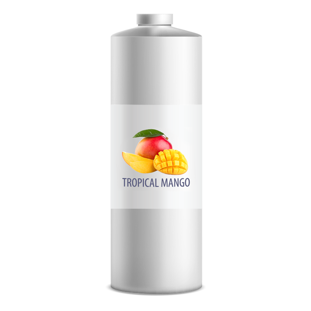 Refreshing Mango Sorbet Ice Cream Flavor in Bottles - Perfect for Summer Parties, Dessert Toppings & Healthy Snacks