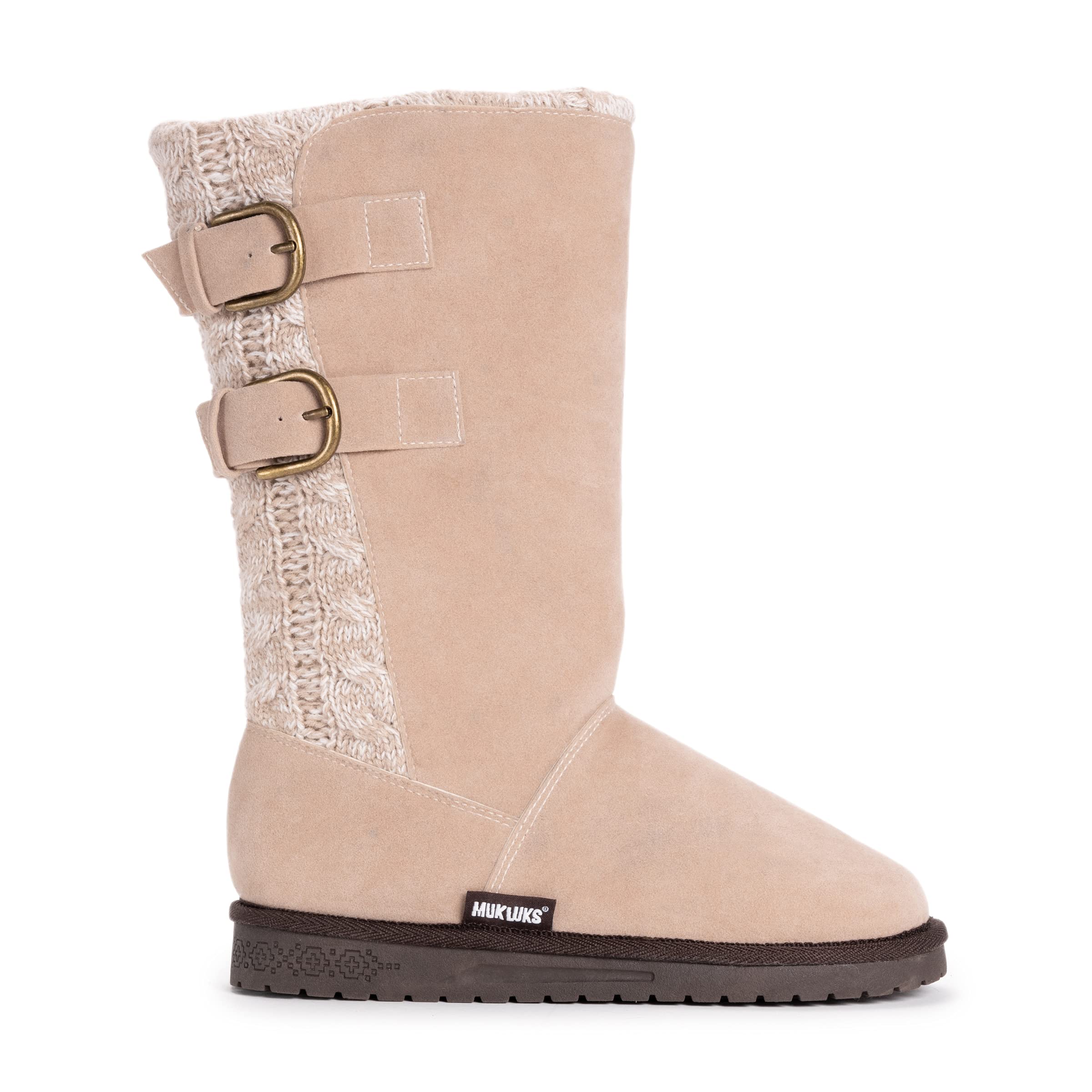 MUK LUKS Women's Fashion Boots - Comfortable Jean Booties for Everyday Wear | Perfect for Casual Outfits, Work & Fall/Winter Style
