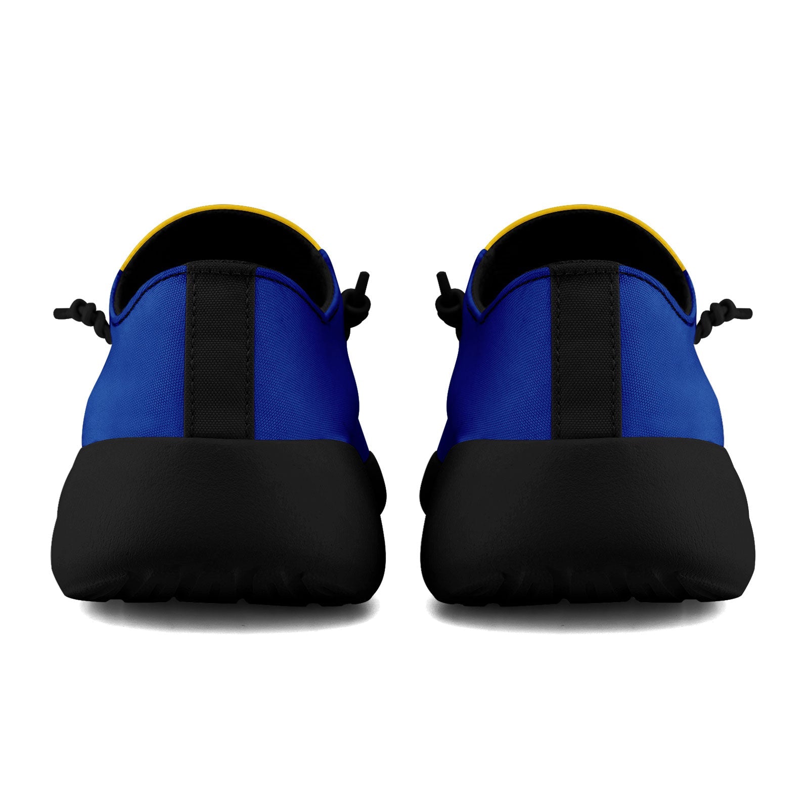 Custom Los Angeles Blue & Yellow Personalized Sneakers - FN018 D020278 - Size 15 - Unique Custom Online Design for Streetwear & Casual Fashion