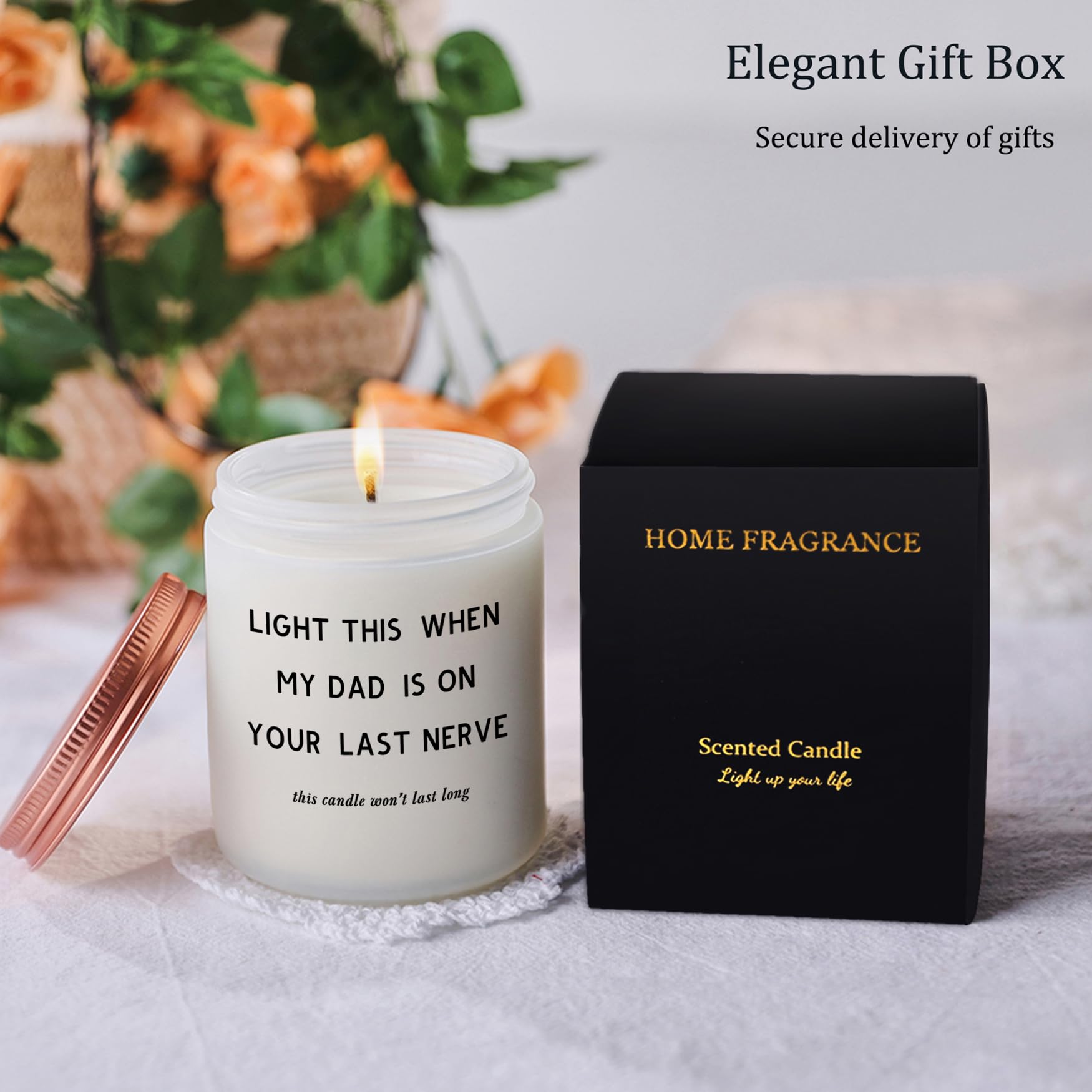 Funny and Unique Scented Candles Gift for Mom - Birthday, Mother's Day, Christmas Present from Daughter or Son | Aromatherapy Home Decor for Stepmom, Wife, Women