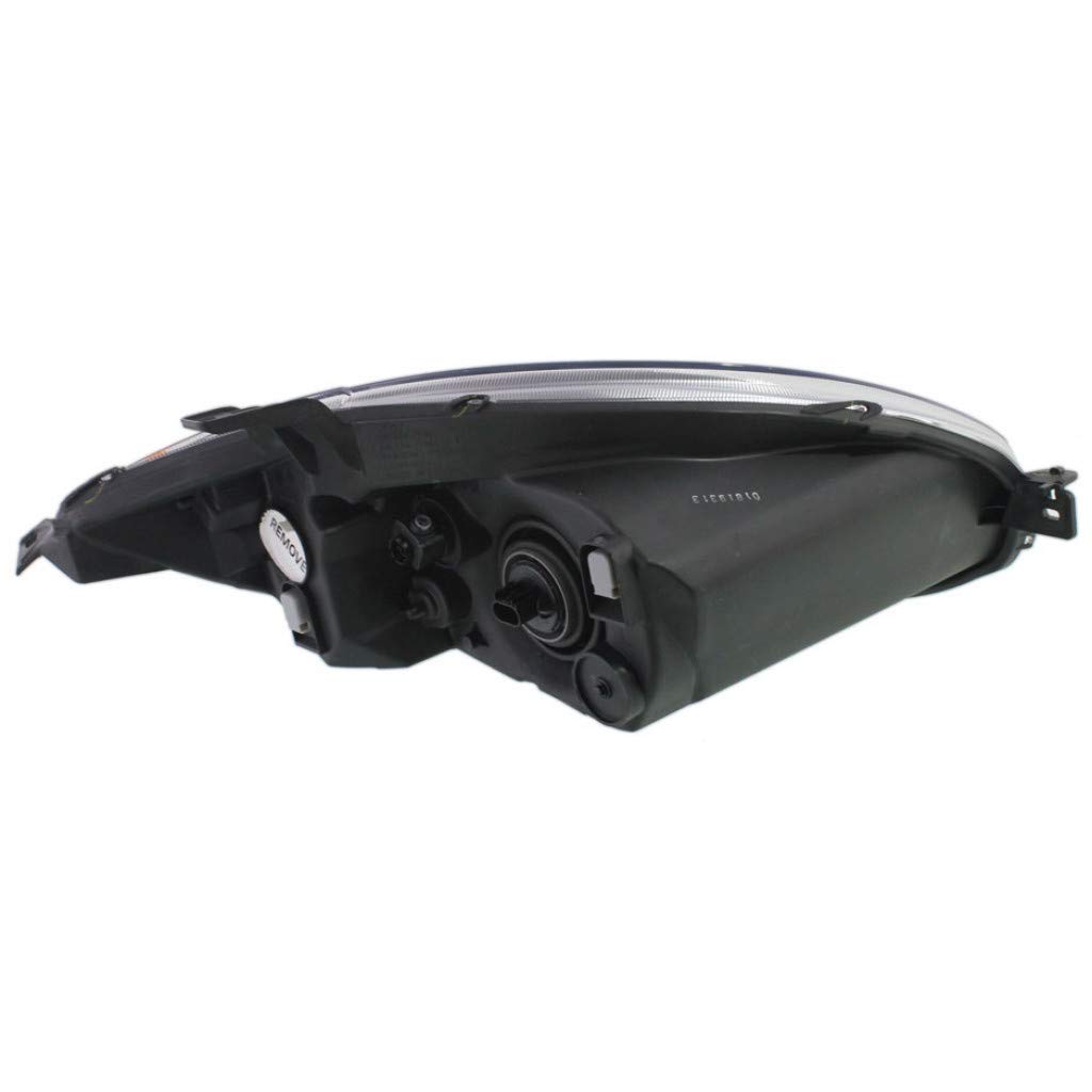2007-2012 Mitsubishi Eclipse Driver Side Headlight Assembly with Bulbs - DOT Certified Replacement for MI2502159 | Perfect for Night Driving & Car Restoration Projects