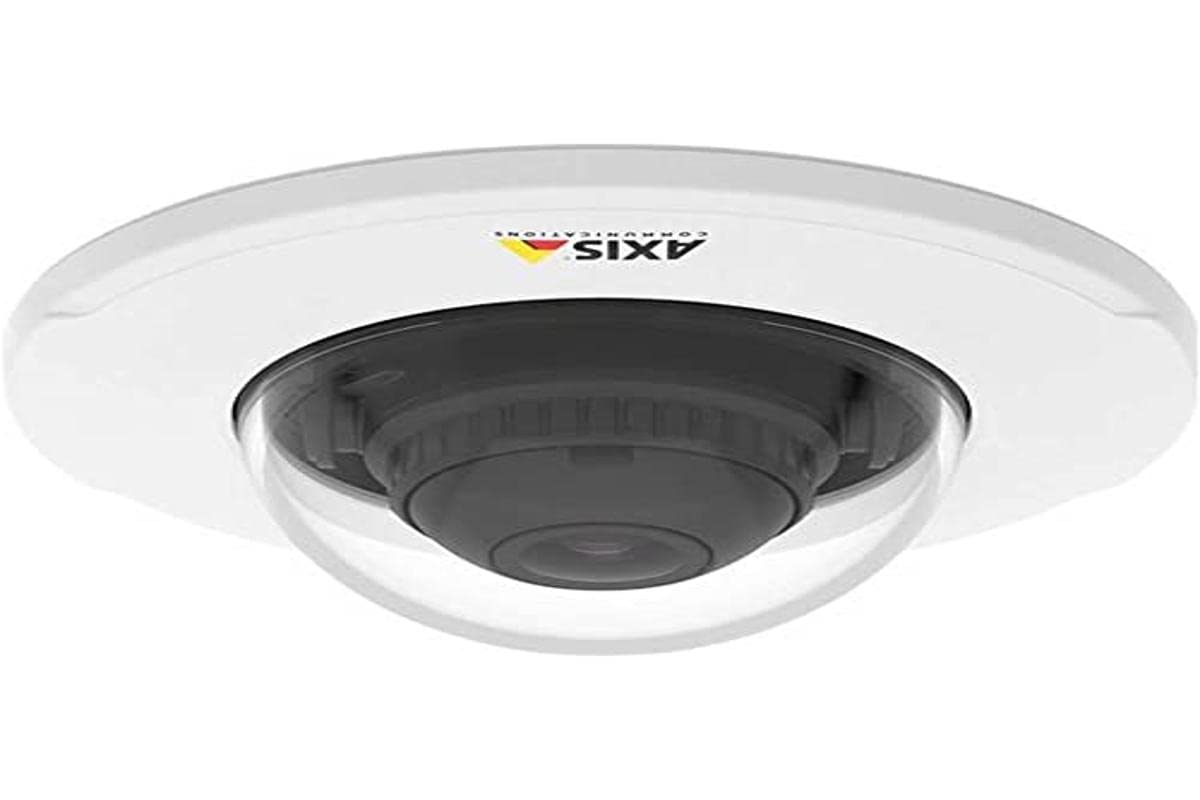 AXIS M3015 HD 1080p Dome Security Camera - Indoor/Outdoor IP Network Surveillance for Home & Business Use
