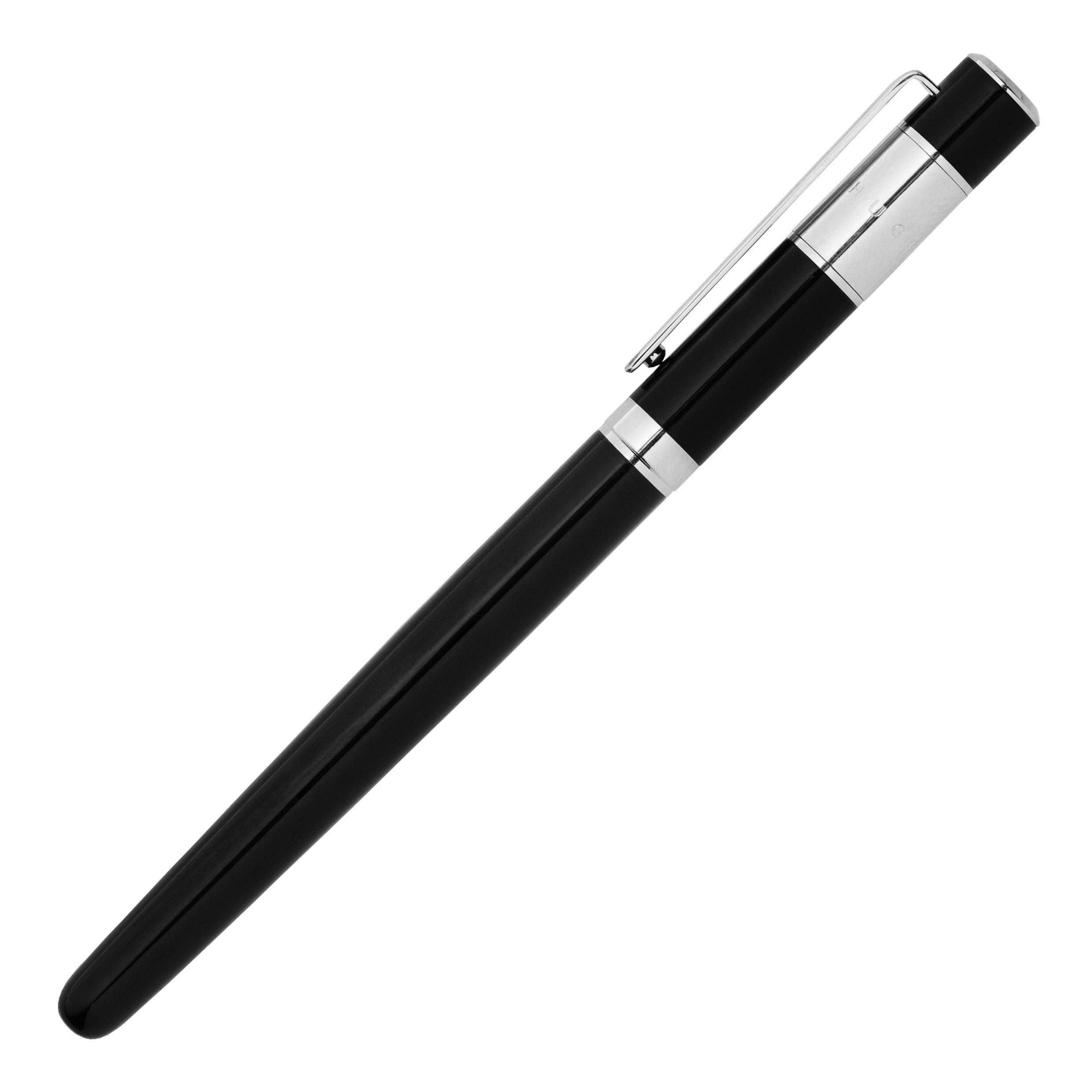 BOSS HUGO RIBBON Classic Rollerball Pen - Premium Silent Anti-Smudge Cap for Smooth Writing | Ideal for Office, Business Meetings & Gift Giving