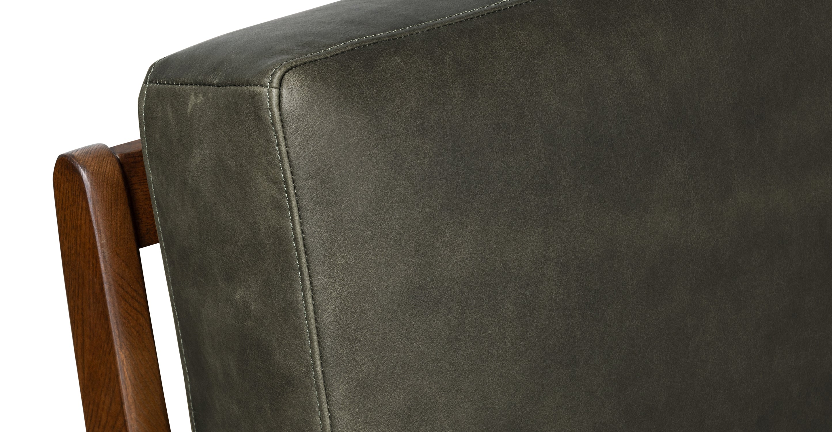 Premium Verity Genuine Leather Lounge Chair - Modern Comfort for Living Room, Office & Reading Nook - Perfect Relaxation & Stylish Home Decor