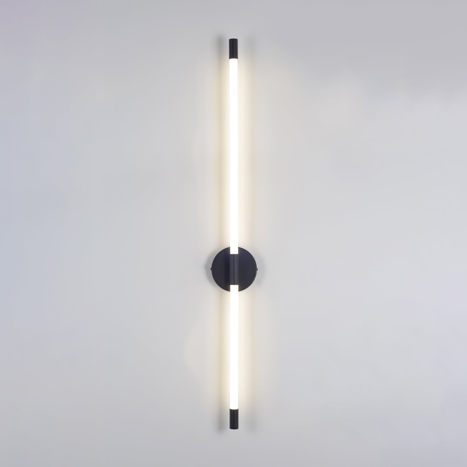 Minimalist Vertical Wall Sconce - Modern LED Wall Light Fixture for Bedroom, Living Room & Hallway - Dimmable Indoor Lighting for Home Decor