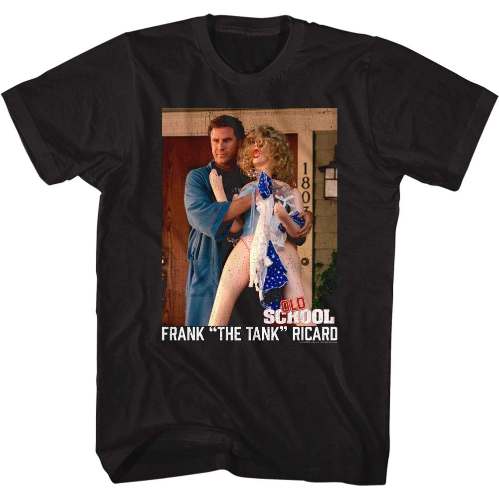 Vintage Frank & Doll Graphic T-Shirt for Men - Retro Style Cotton Tee - Perfect for Casual Wear, Street Fashion & Gift Giving