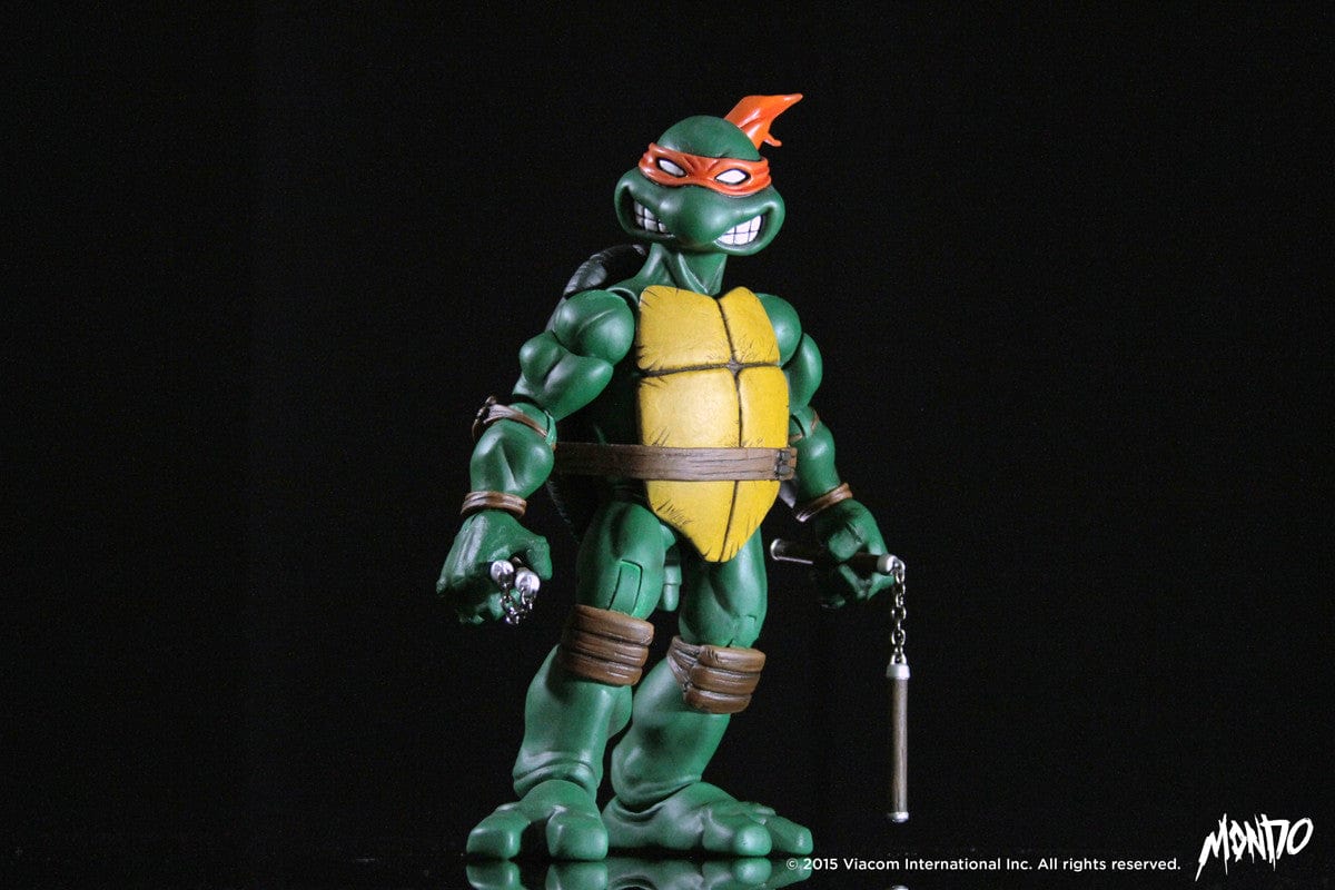 Michelangelo 1/6 Scale Action Figure - TMNT Collectible Statue for Display & Gifts - Perfect for Home Decor, Office Display, and Teenage Mutant Ninja Turtles Fans Collection