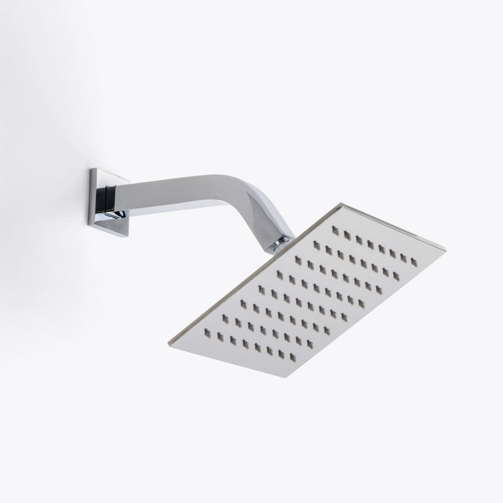 Devon 1-Way Pressure Balance Trim Complete Shower Set - Wall Mount Brass/Polished Chrome Finish for Bathroom & Spa | Perfect for Modern Home Renovation & Luxury Shower Experience