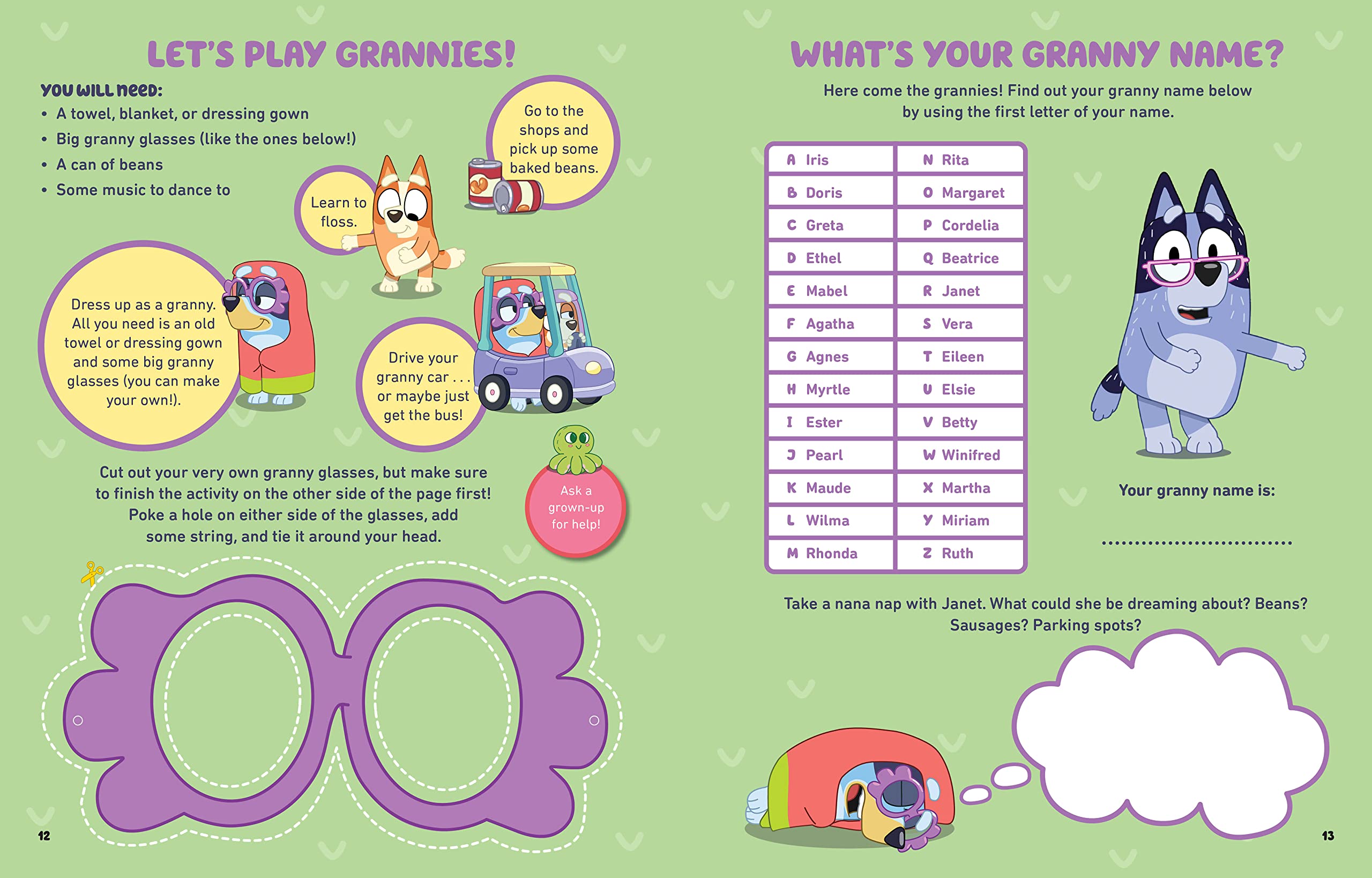 Bluey: Big Book of Games - Fun Activity Book for Kids | Family Game Night, Travel Entertainment & Learning Activities
