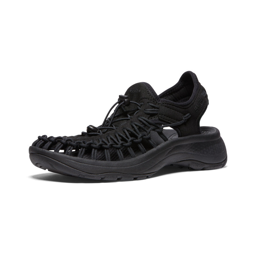 UNEEK Astoria Women's Sandals - Black/Black | Comfortable & Stylish for Outdoor, Travel & Casual Wear