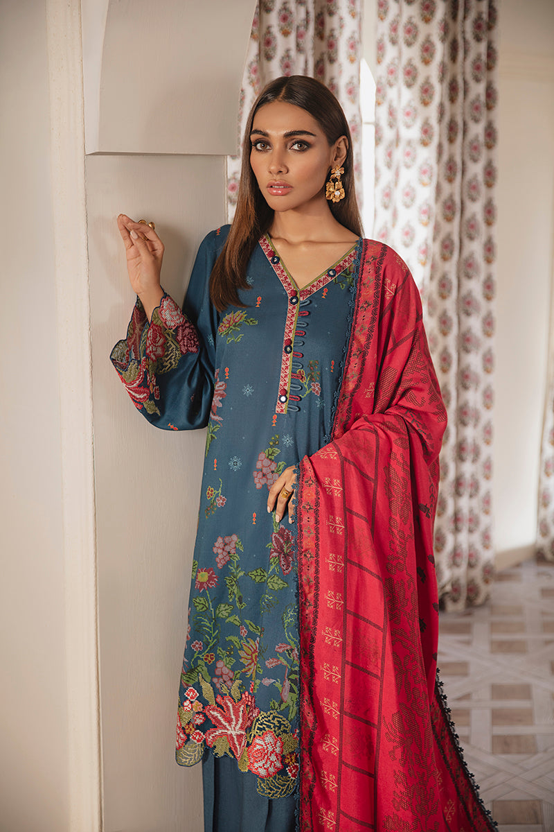 Moroccan Tapestry 3-Piece Linen Suit Set - Bohemian Style Outfit for Women, Summer Beachwear & Vacation Fashion
