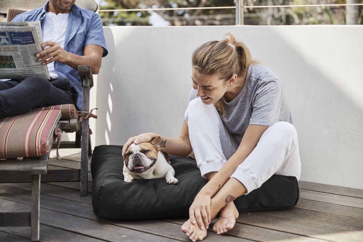 K9 Ballistics Tough Rectangle Pillow Medium Dog Bed 33