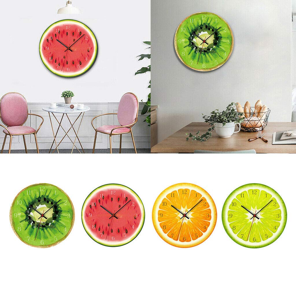 Nordic Fruit Wall Clock 12