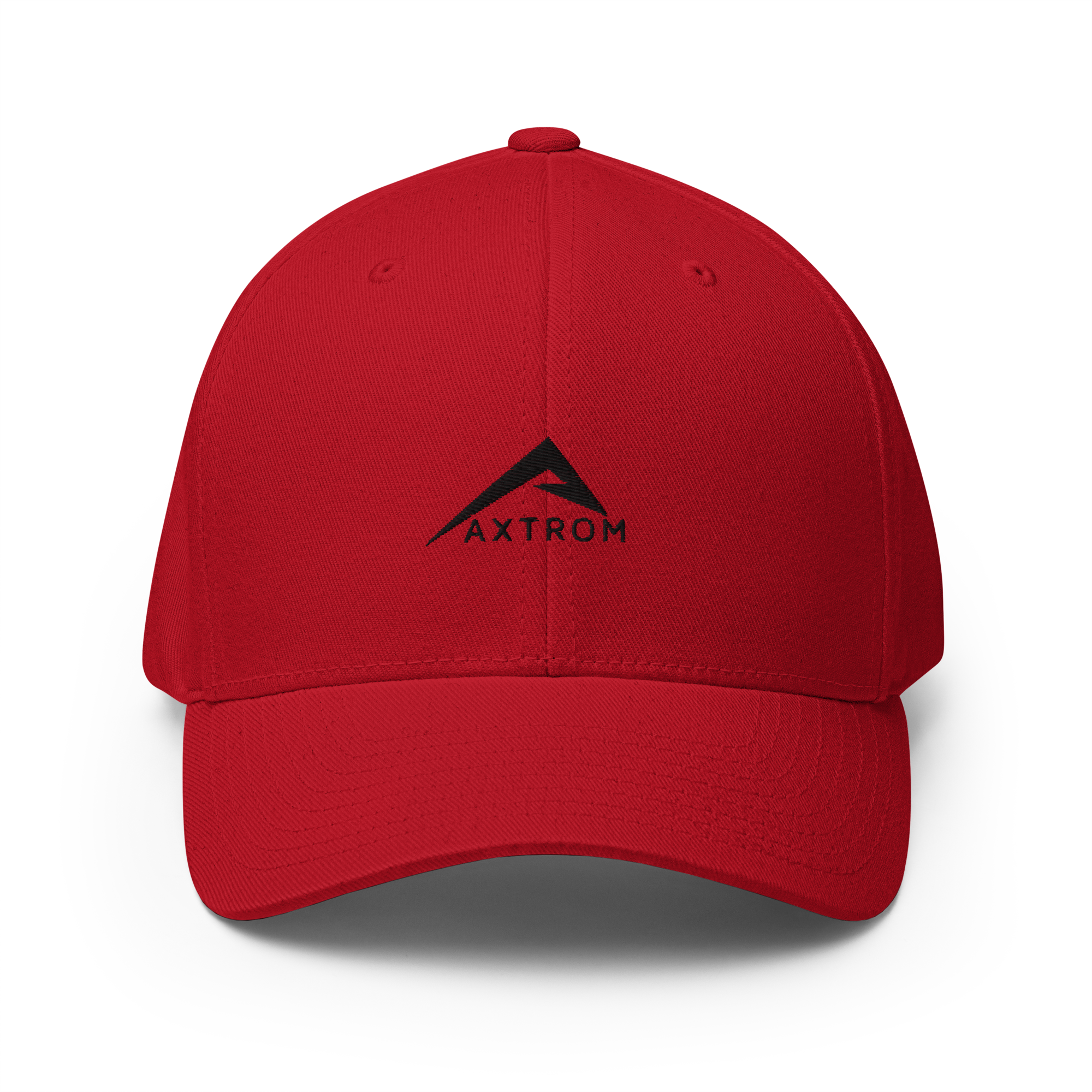 Flexfit Baseball Cap - Adjustable Black & Red Snapback Hat for Men & Women - Perfect for Sports, Outdoor Activities & Casual Wear