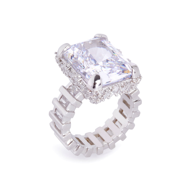 Elegant Kuempel Cocktail Ring for Women - Vintage Style Statement Jewelry for Parties, Weddings & Special Occasions