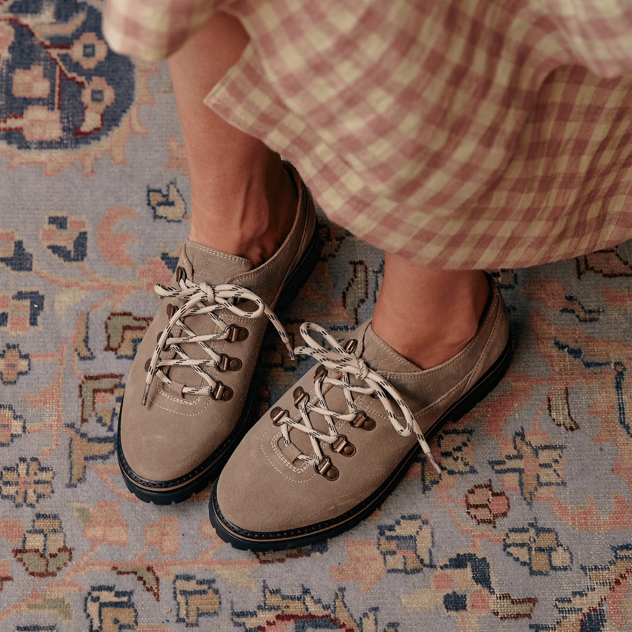 COLNE / TAUPE SUEDE Shoes - Comfortable Women's Suede Loafers for Casual Wear | Perfect for Office, Travel & Everyday Outfits