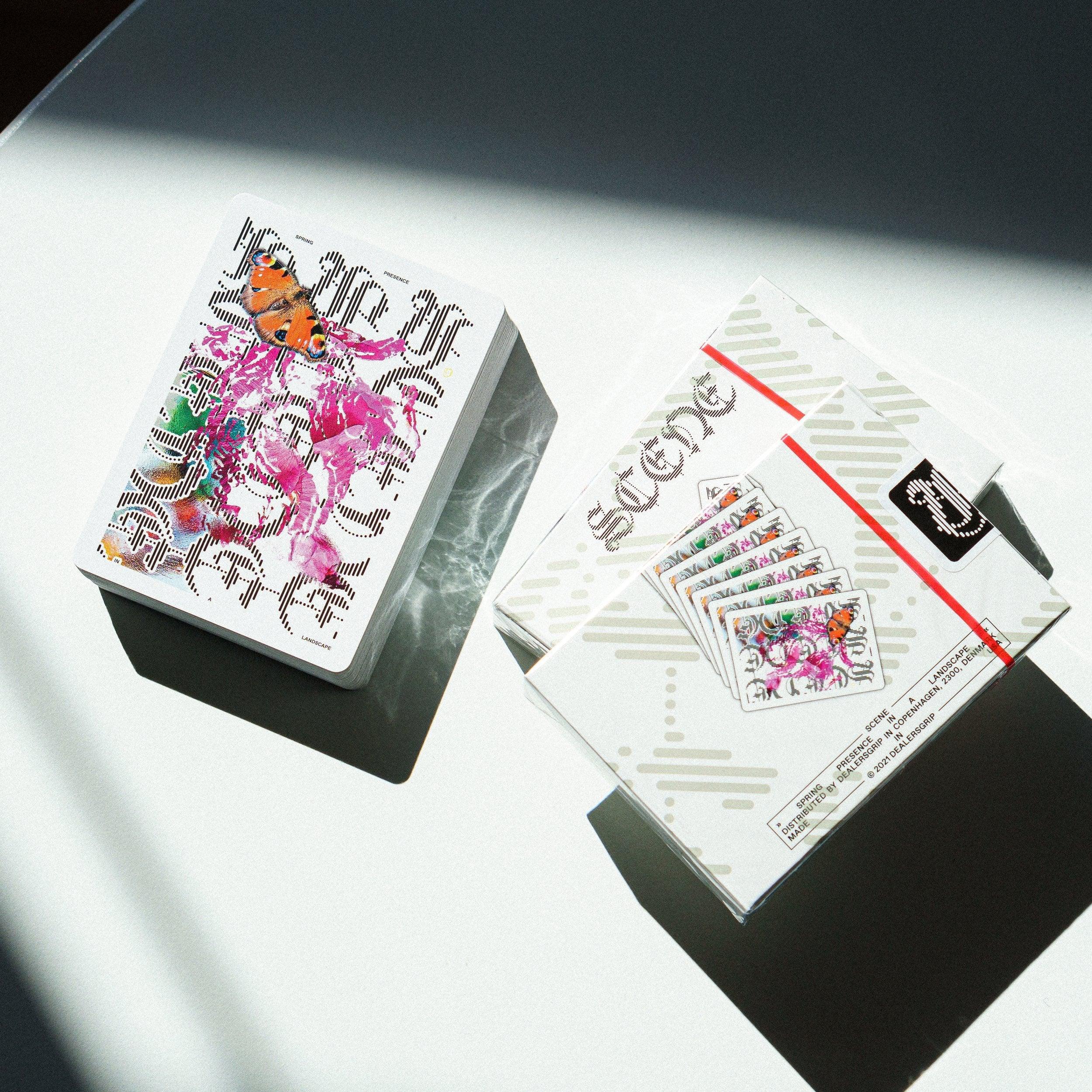 Premium SCENE Playing Cards by Dealersgrip - Unique Design for Magic Tricks, Cardistry & Poker Nights - Perfect for Professional Magicians and Card Game Enthusiasts