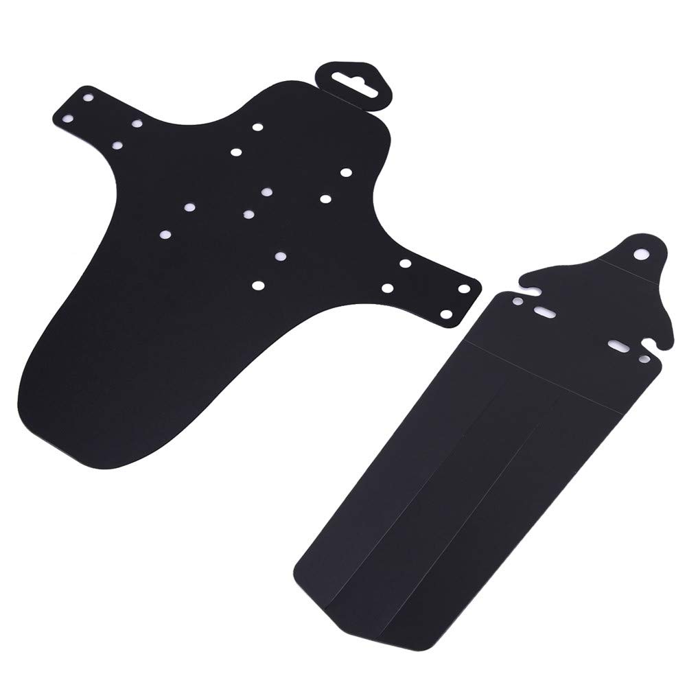 WBNCUAP Bike Fender Set - Lightweight MTB Mudguards for Front & Rear Wheels | Durable Plastic Mud Guards for Mountain Bikes | Perfect for Trail Riding, Commuting and Wet Weather Cycling