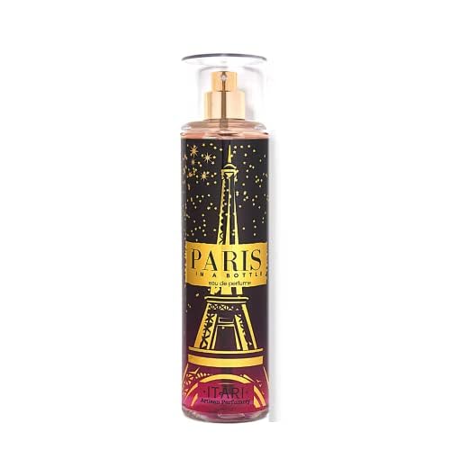 Thakor Craft Women's Paris In A Bottle Body Mist - Floral, Musky & Intense Fragrance | 8oz Long-Lasting Perfume Spray | Alcohol-Free & Travel-Friendly | Perfect for Date Night, Office & Special Occasions