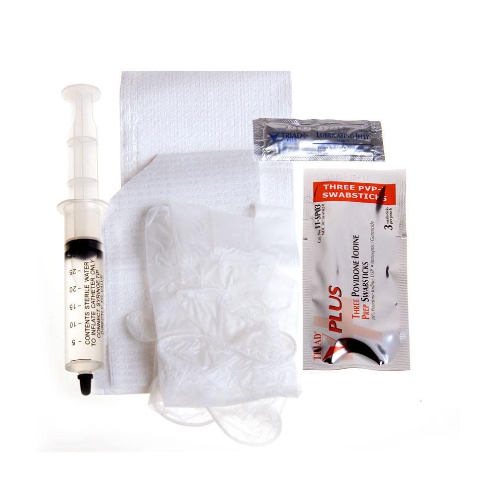 Foley Catheter Insertion Tray Kit with 30ml Syringe - Sterile Medical Supplies for Hospital, Home & Nursing Care