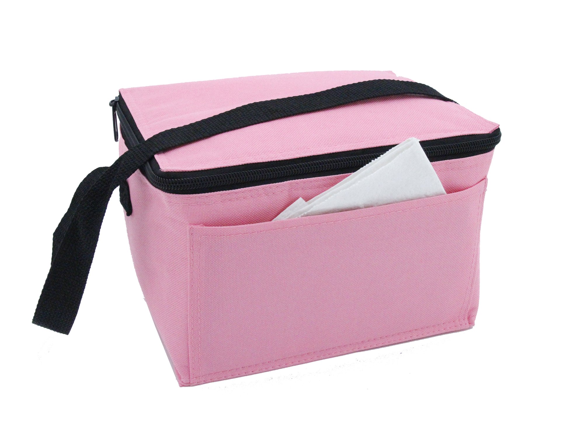Super Insulated Lunch Cooler Bag - 6 Can Capacity Portable Beverage Cooler for Work, Picnics & Outdoor Activities | Leakproof & Durable