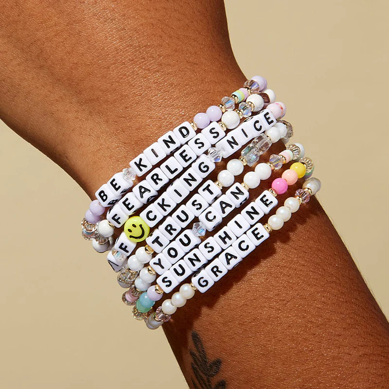 Little Words Project Trust Bracelet - Inspirational Friendship Bracelet for Women & Teens - Meaningful Gift for Best Friends, Sister, Daughter - Perfect for Daily Wear, Gifting & Special Occasions