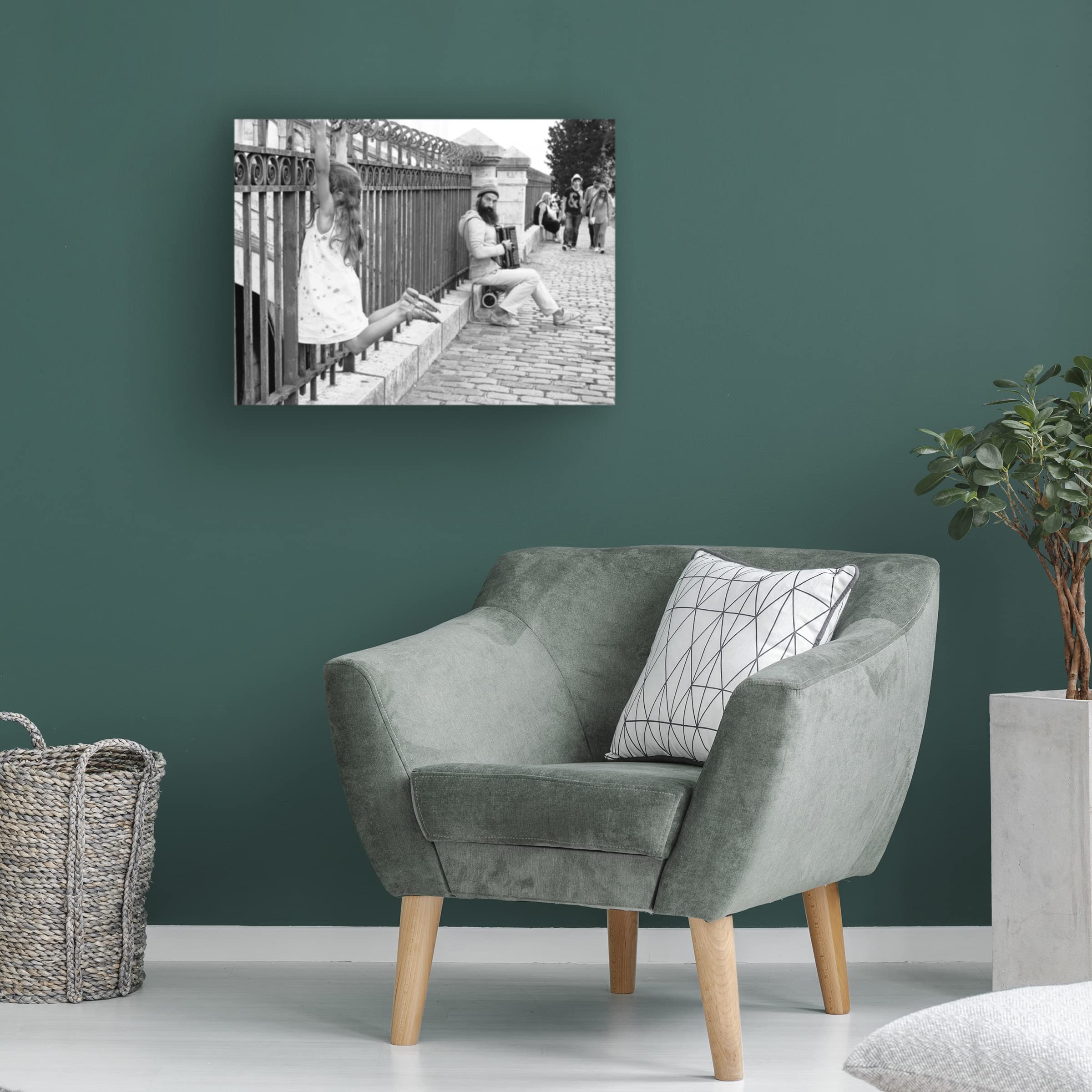 Trademark Fine Art 'Lah' Canvas Wall Art Print by Jaro Licko - Modern Abstract Painting for Living Room, Bedroom & Office Decor