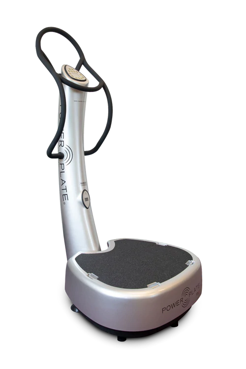 Power Plate My5 Vibration Platform Exercise Machine - Silver | Home Gym Workout Equipment for Fitness, Toning & Recovery | Perfect for Home, Office & Rehab Use