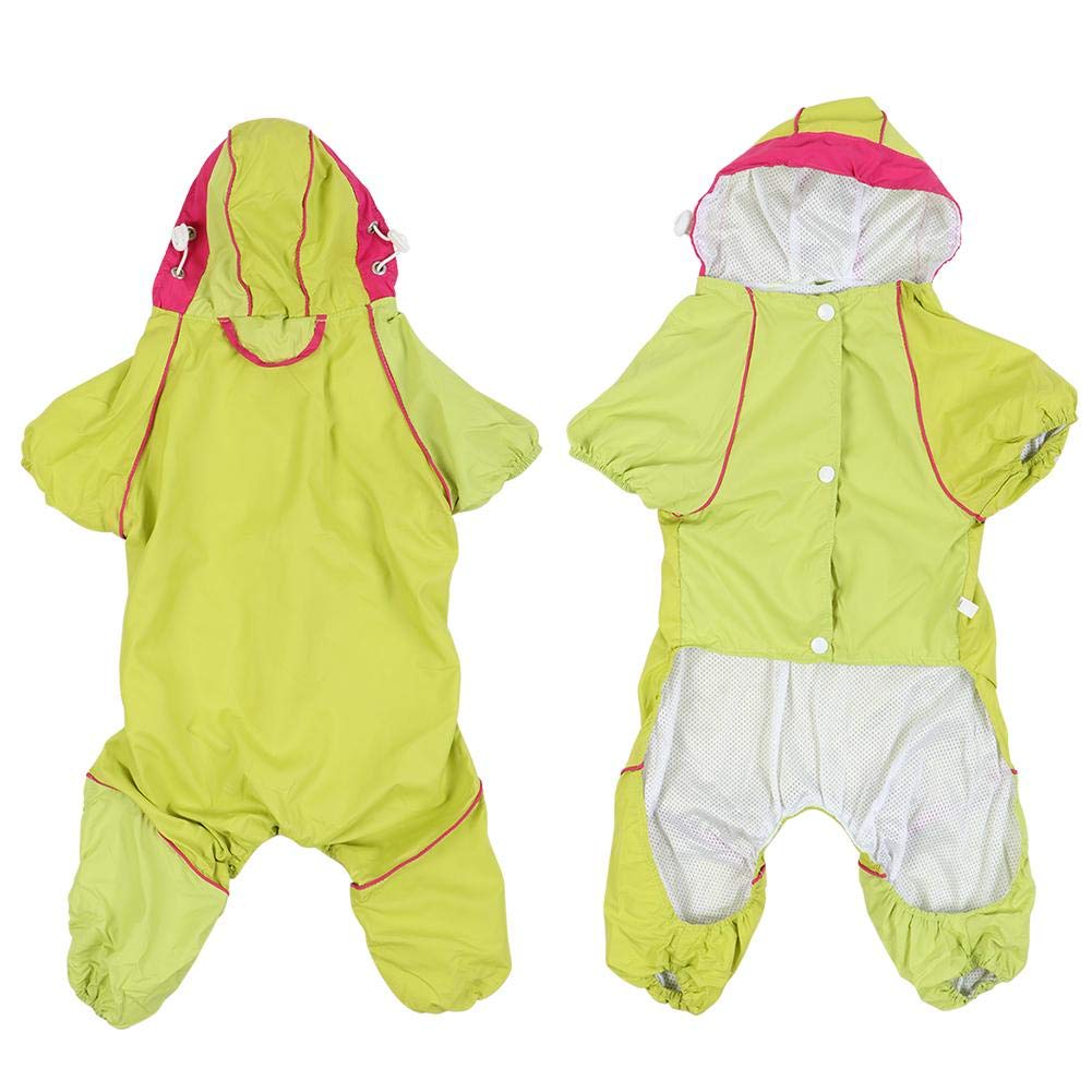 Waterproof Dog & Cat Raincoat - Double Layer Pet Rain Jacket for Walking