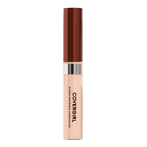 COVERGIRL Invisible Concealer Fair 115 - Full Coverage Undereye Concealer with Sponge Tip for Dark Circles, 1 Count | Easy Application Makeup for Flawless Skin | Perfect for Daily Use & Professional Makeup Looks