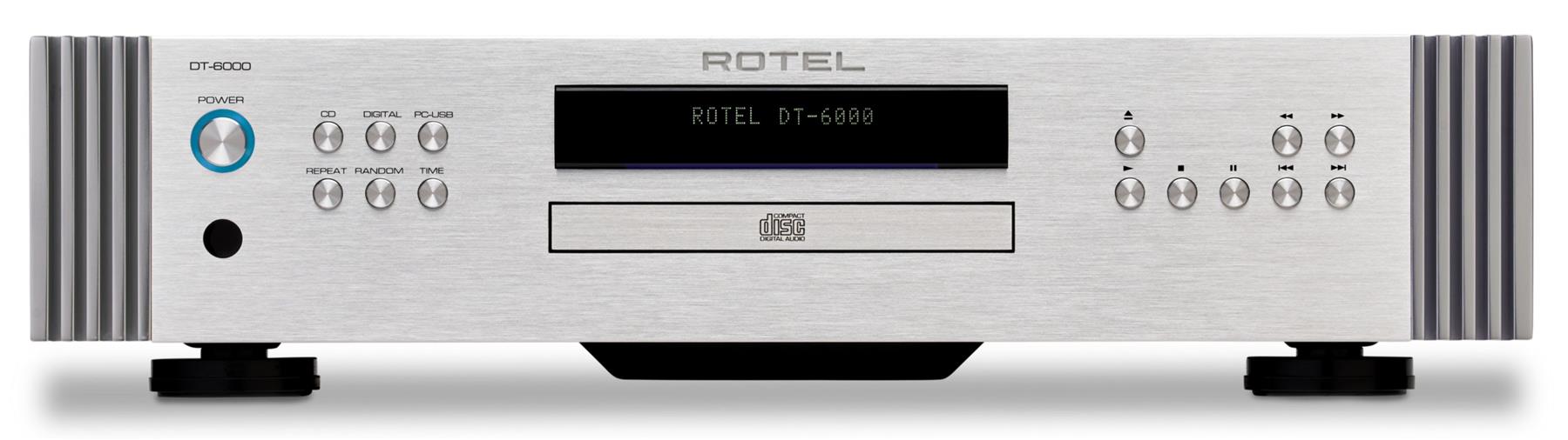Rotel DT 6000 High-End CD Transport & DAC with Digital-to-Analog Converter - Perfect for Audiophiles, Home Theater Systems, and Music Studio Setups