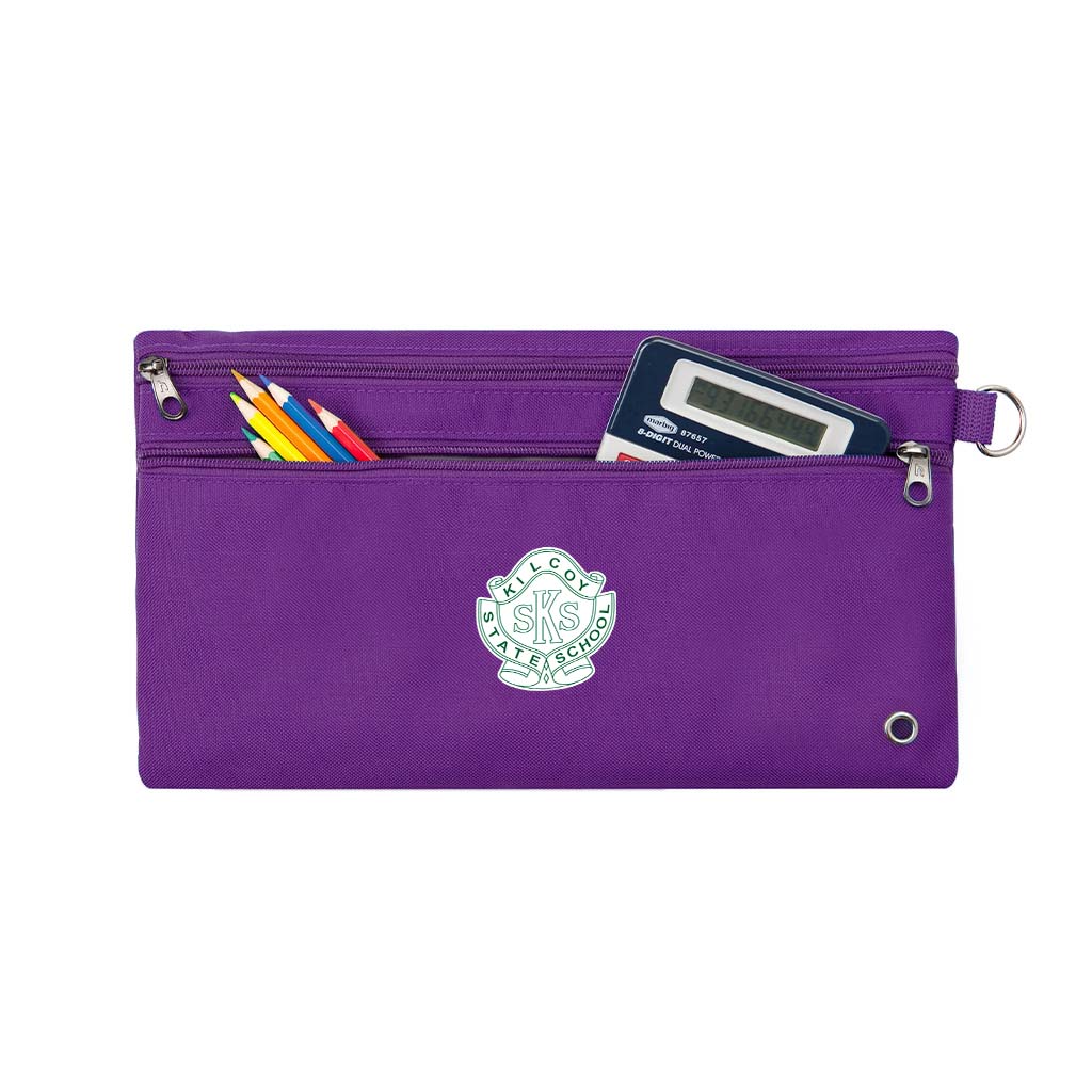 Kilcoy State School Pencil Case - Durable Zipper Pouch for Students, Kids & Teachers - Perfect for School Supplies, Art Tools & Stationery Organization