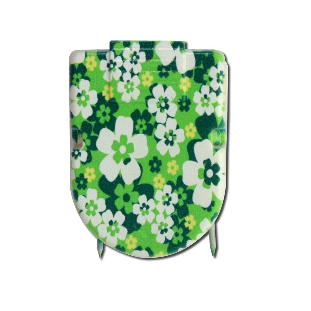 StockPins Floral Cubicle Clips - Set of 5 Decorative Office Binder Clips - Holds 40 Pages Securely - Perfect for Home, Office & School Organization - Great for Paperwork, Notes & Bulletin Boards