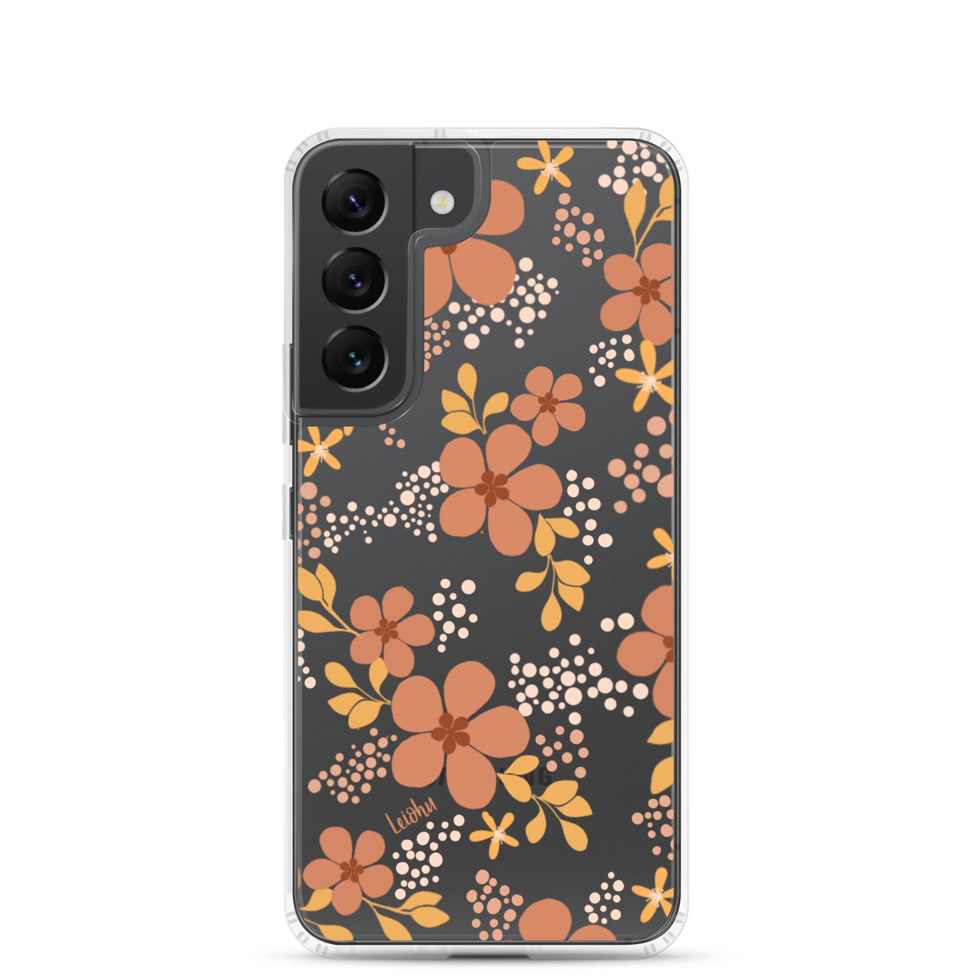 Groovy Pua Clear Protective Phone Case for Samsung Galaxy S21/S20/Note 20 - Slim & Scratch-Resistant Cover for Everyday Use, Work & Travel
