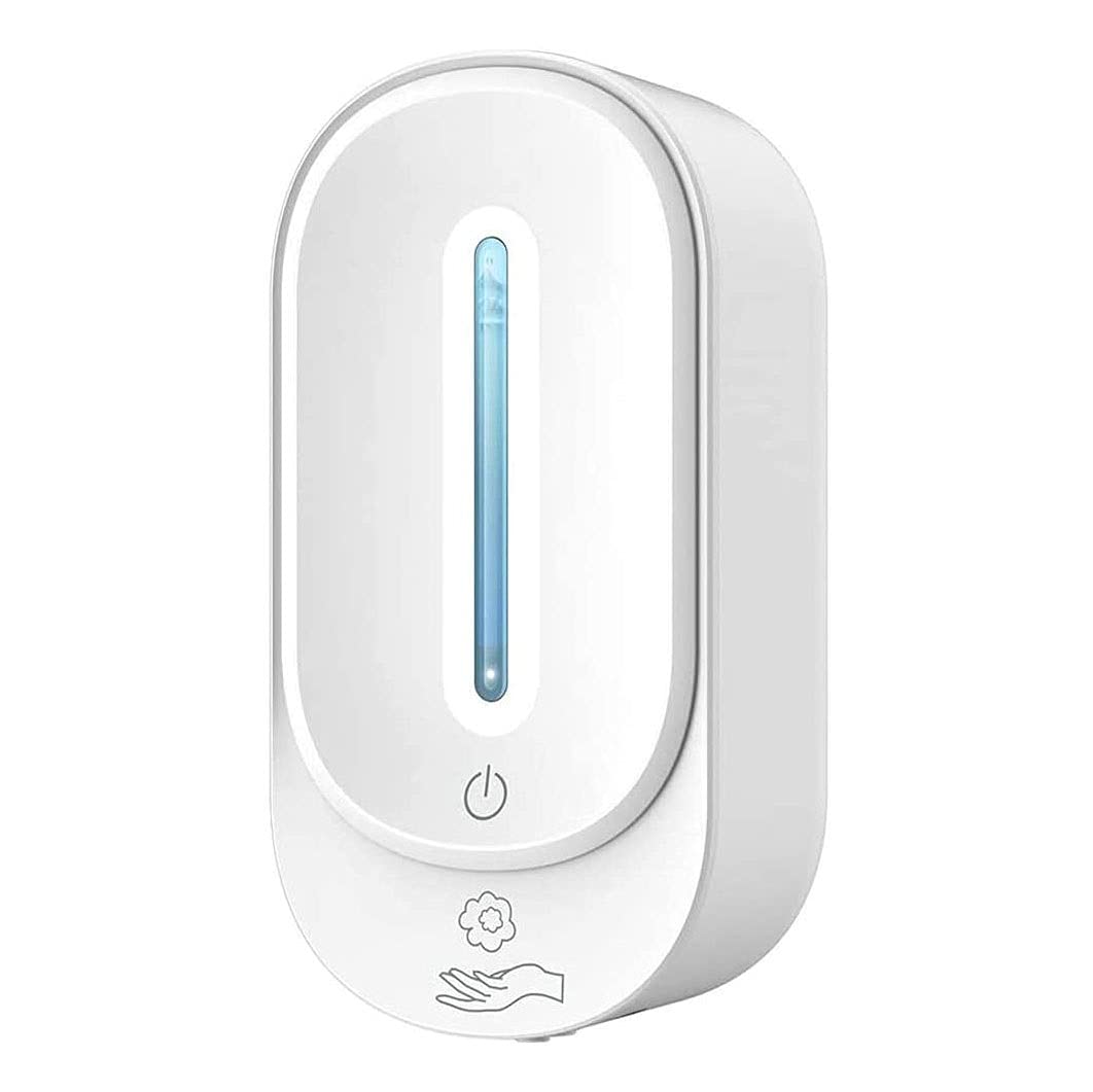NesRabbit 350ml Automatic Touchless Soap Dispenser - Battery Operated, High-Precision Sensor, Wall Mounted Smart Liquid Soap Dispenser for Kitchen & Bathroom - White | Perfect for Home, Office, Restaurant Hygiene